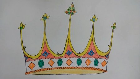 Корона для рисования