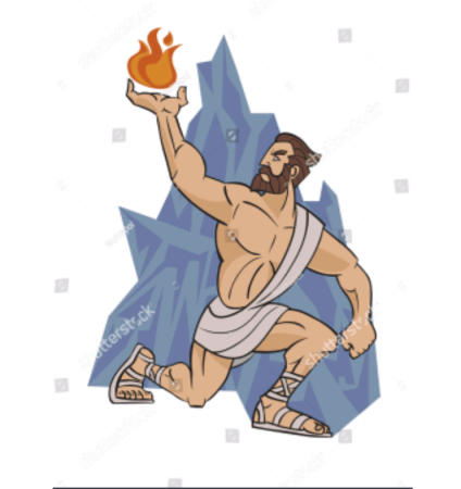 Иллюстрация прометеев огонь