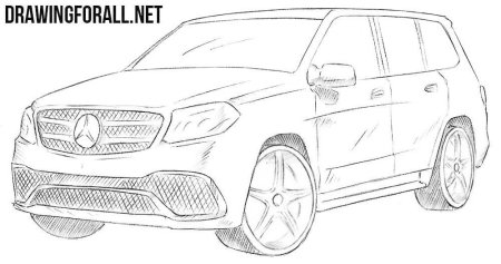 Мерседес раскраски GLE 63
