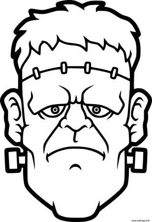 Голова Франкенштейна вектор