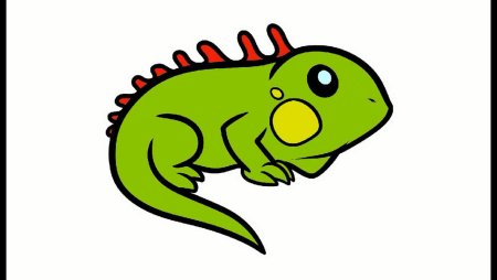 Комодский Варан раскраска