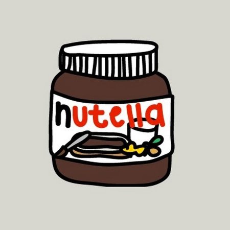 Раскраска Нутелла