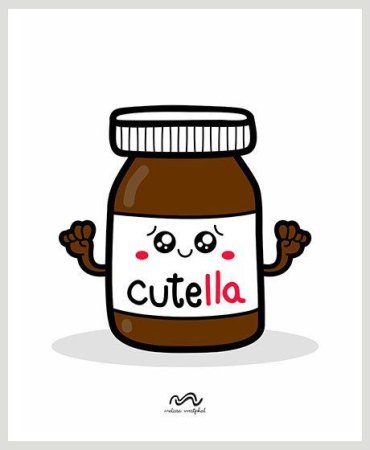 Нутелла мультяшная