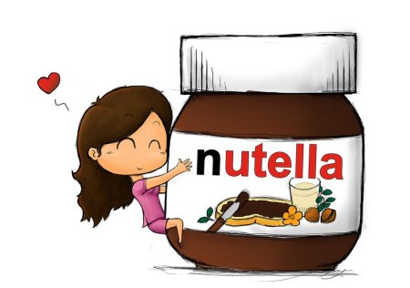 Нутелла рисунки легкие