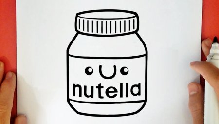 Схема вышивки Нутелла