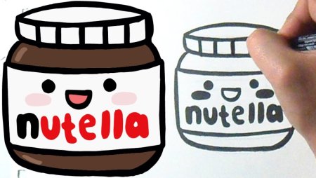 Стикеры Нутелла
