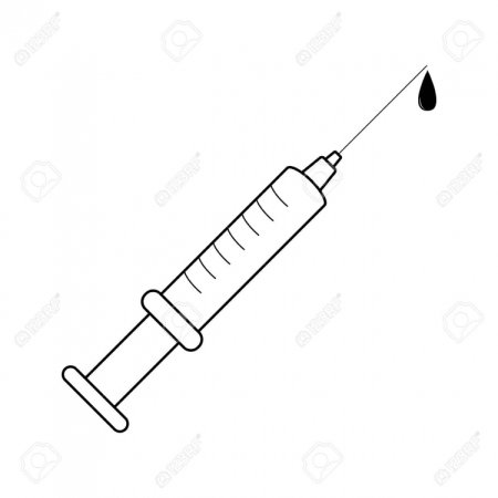 Шприц для срисовки