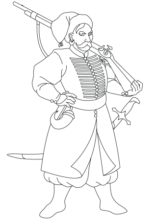 Рисунки Казаков