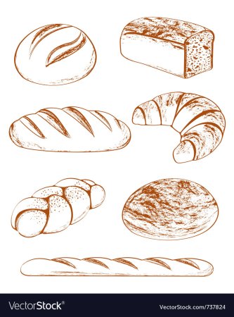 Хлеб рисунок