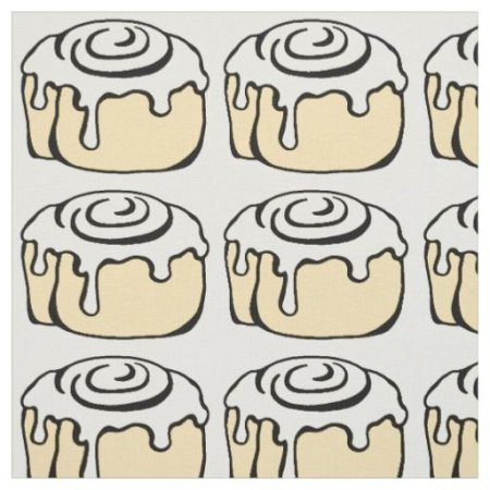 Булочка с корицей рисунок лёгкий