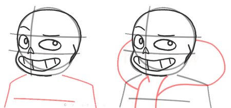 Учимся рисовать Санса