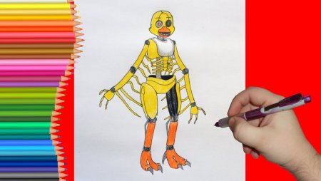 АНИМАТРОНИКИ чика карандашом