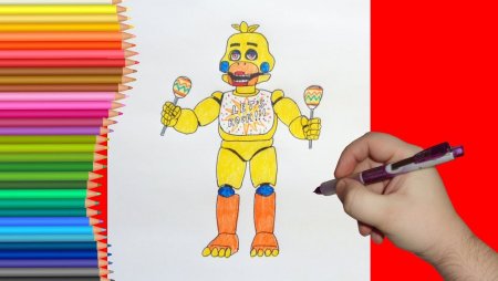 Рисуем АНИМАТРОНИК чику