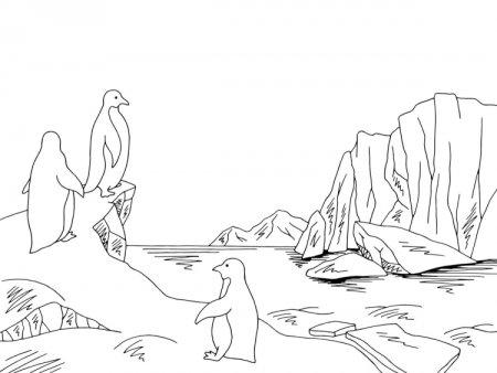 Пошаговый рисунок природы