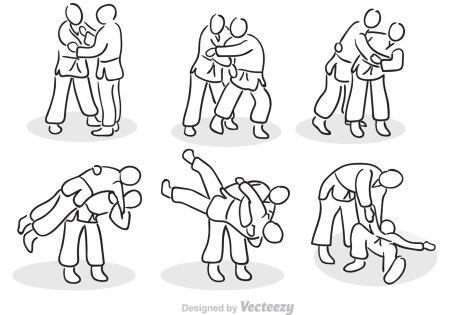 Раскраски джиу джитсу