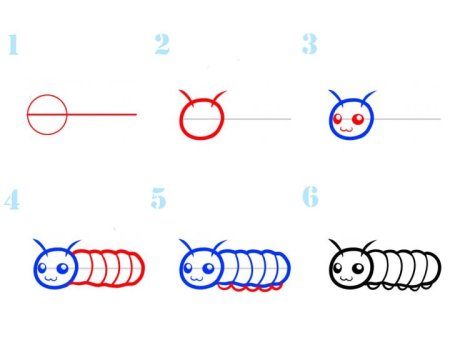 Поэтапное рисование рыбки в средней группе
