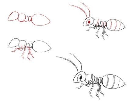 Жар птица поэтапное рисование для детей