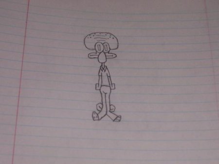 Сквидвард скетч