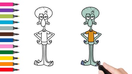 Рисовать Сквидварда