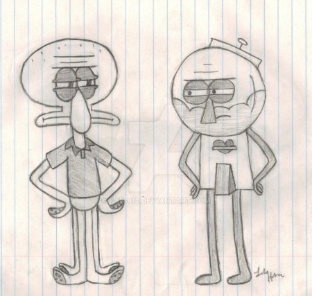 Жена Сквидварда