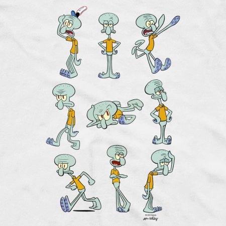 Сквидвард сбоку вид