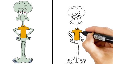 Выкройка Сквидварда