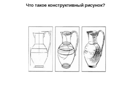 Построение Крынки поэтапно рисунок