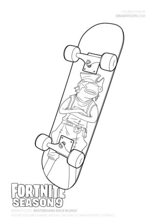 Скейтборд вектор снизу