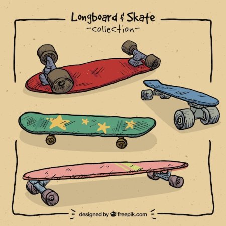 Летающий скейт раскраска для детей