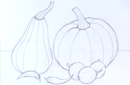 Рисование 4 класс натюрморт