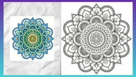 Мандала для дошкольников