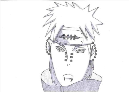 Персонажи Наруто рисунки Пейн