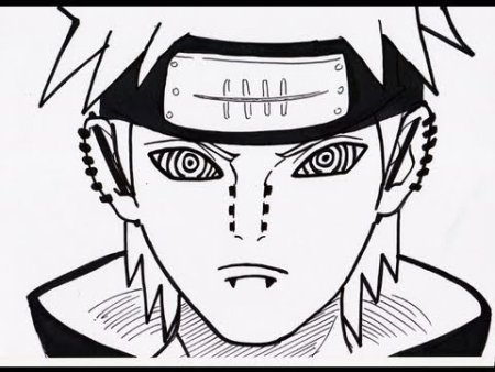 Раскраски Акацуки Яхико