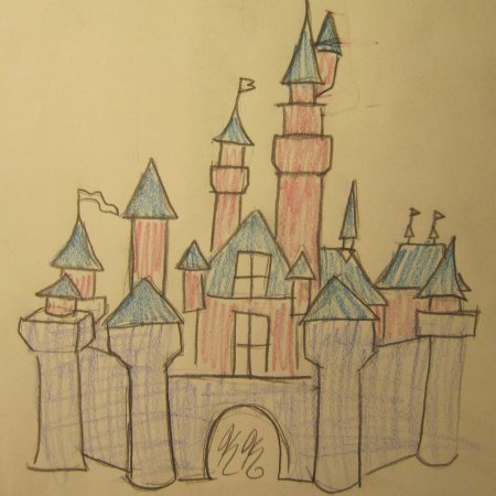 Sleeping Beauty Castle Диснейленд