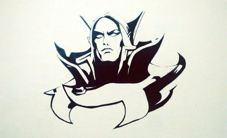 Раскраска дота 2 ИНВОКЕР