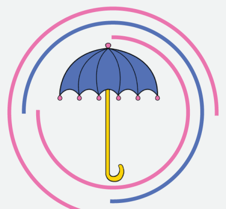 Узоры на зонтиках рисование