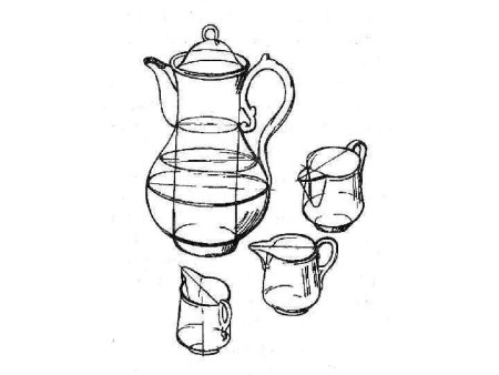 Поэтапное рисование предметов