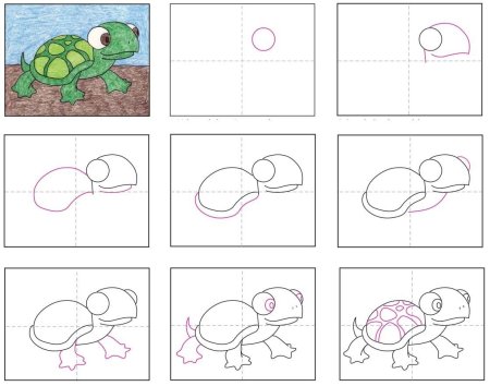 Муравей рисунок для детей карандашом пошагово