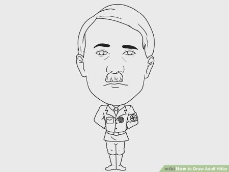 Гитлер раскраска