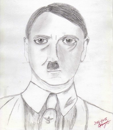 Рисунки Гитлера Адольфа