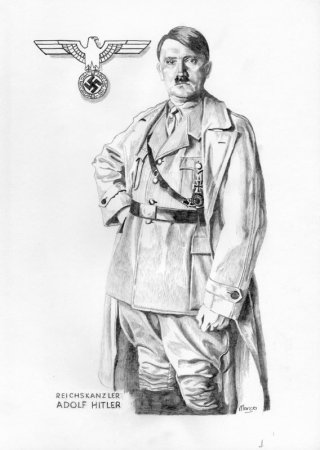 Рисунки Гитлера Адольфа