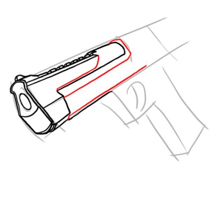 Ружье рисунок