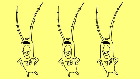 Нарисовать планктона