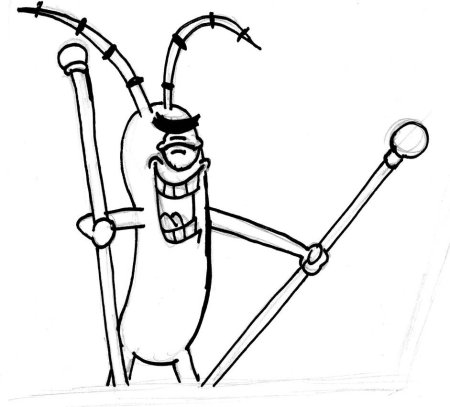 Зоопланктон рисунок карандашом