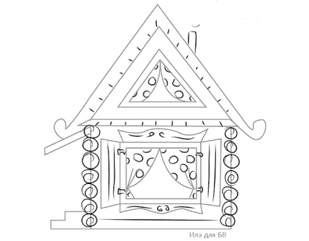 Рисование сказочный Терем