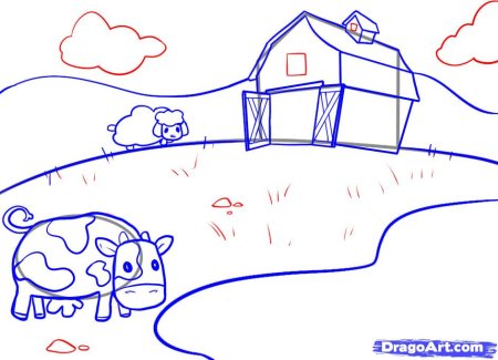 Ферма для срисовки