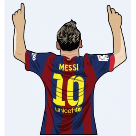 Нарисовать Лионеля Месси