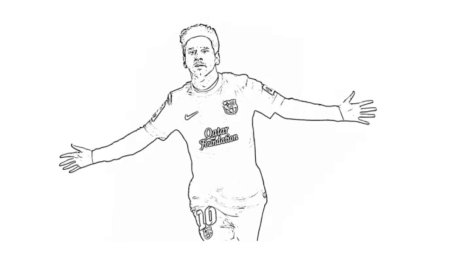 Месси карандашом