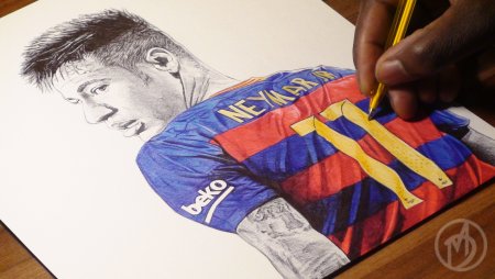 Раскраска Месси и Неймар Роналдо