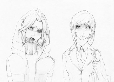 Токийский гуль раскраска Такизава